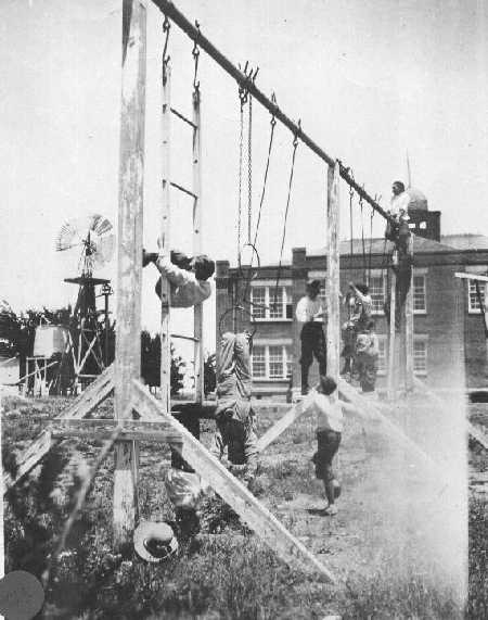 Odessa High School 1915 Playground