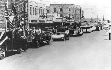 Parade On Grant
 Street and Second. 