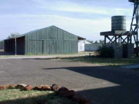 barn view from back yard