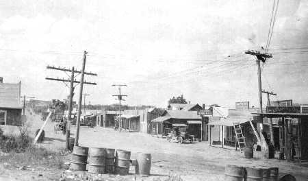 Burkburnett Texas - south part of town