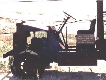 Closer view of the 1920 truck