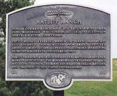 Ratliff Ranch Marker