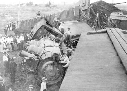 1895 Train wreck