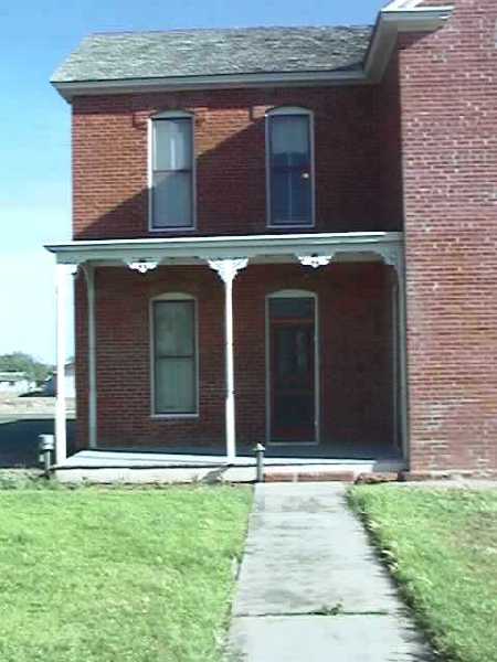 View of front door